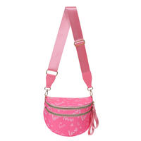 Mots d’amour fuchsia