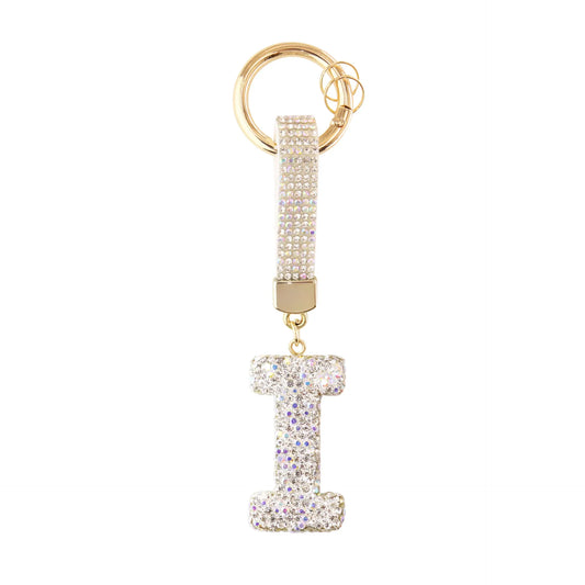 Initiale Sparkle – Bijou de sac (Argent)