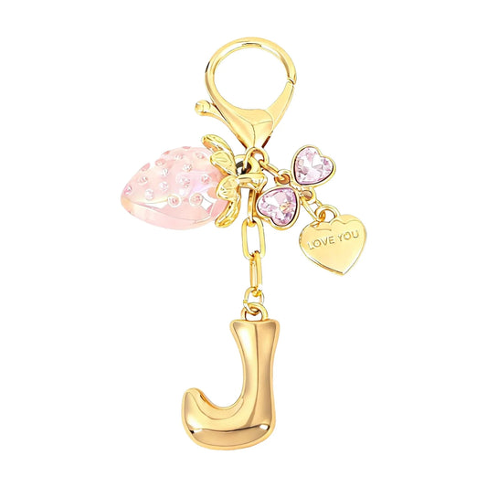 Berry – Bijou de sac initiale fraise (Rose)