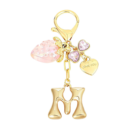 Berry – Bijou de sac initiale fraise (Rose)