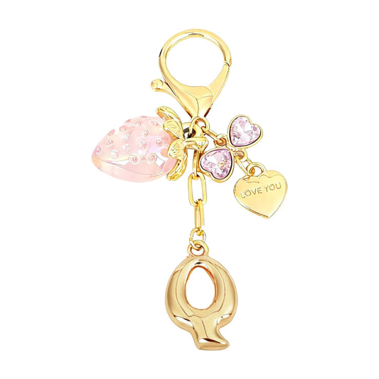 Berry – Bijou de sac initiale fraise (Rose)