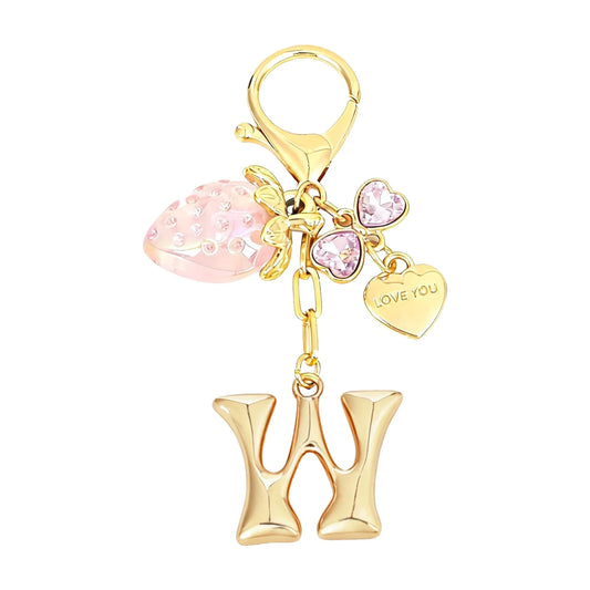 Berry – Bijou de sac initiale fraise (Rose)