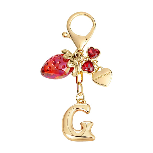 Berry – Bijou de sac initiale fraise (Rouge)