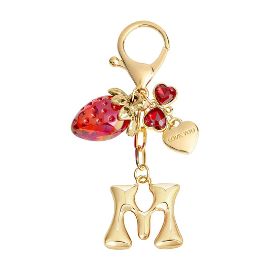 Berry – Bijou de sac initiale fraise (Rouge)