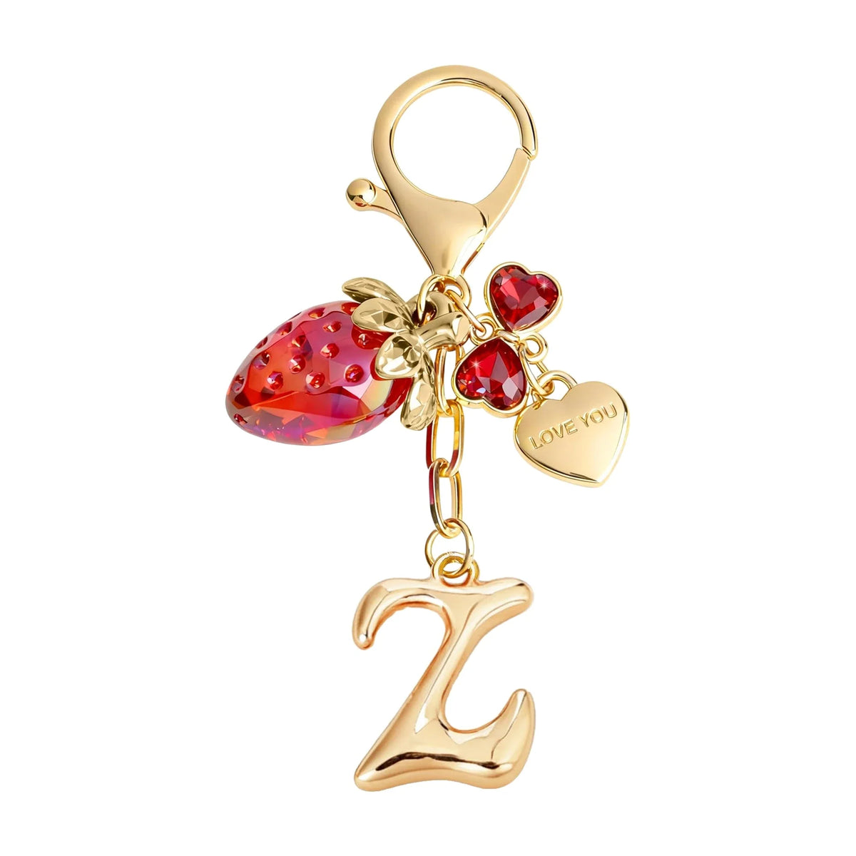 Berry – Bijou de sac initiale fraise (Rouge)