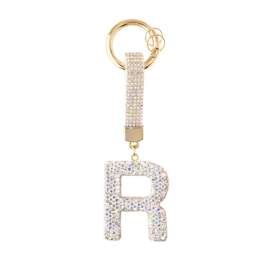 Initiale Sparkle – Bijou de sac (Argent)