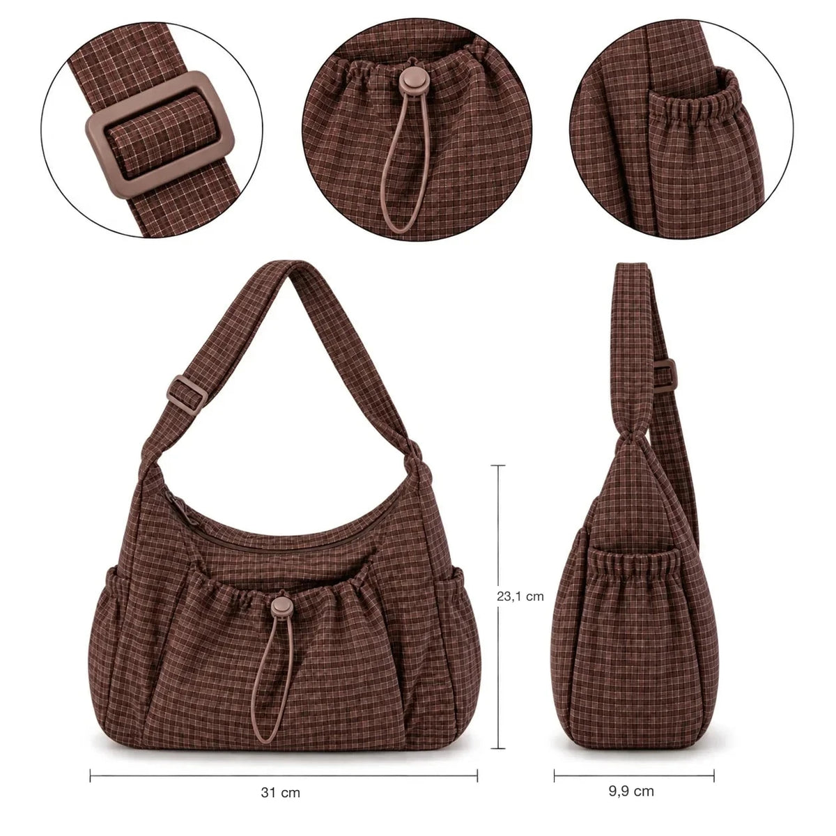 Plaidy – Le sac bandoulière du quotidien