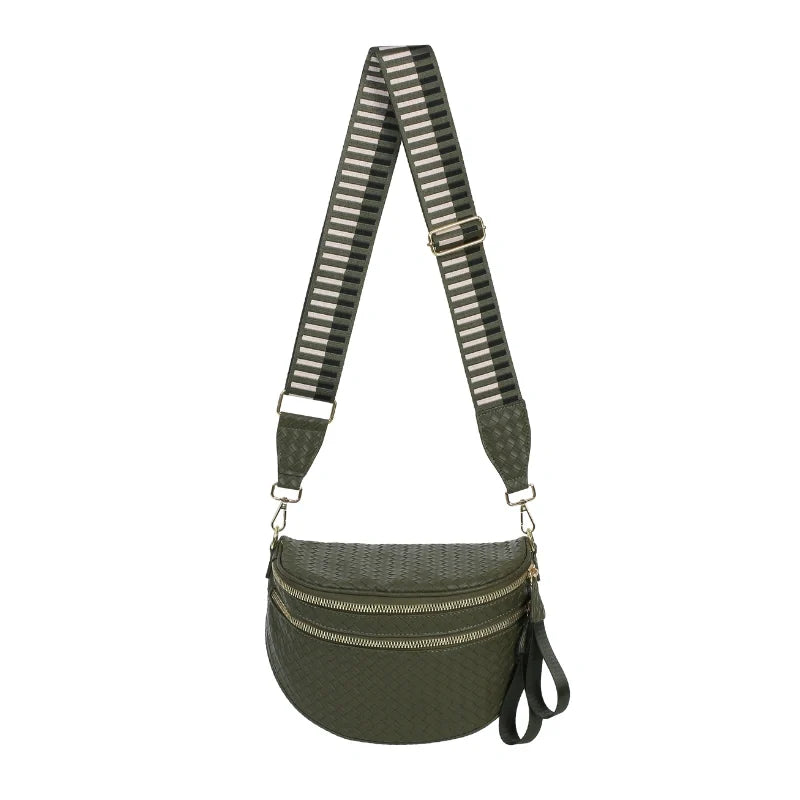 Le duo essentiels mains libres - Cuir tressé