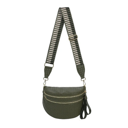 Le duo essentiels mains libres - Cuir tressé