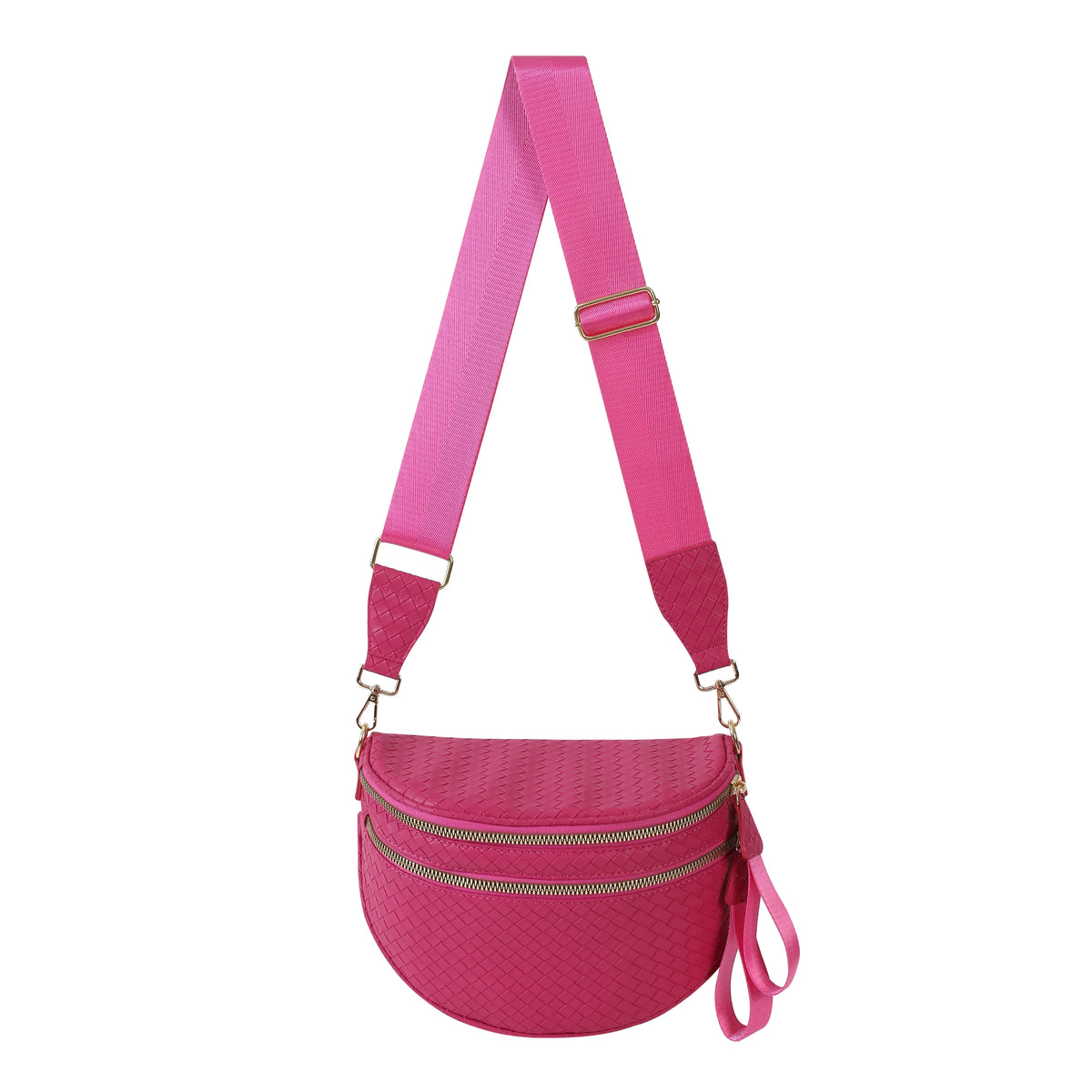 Le duo essentiels mains libres - Cuir tressé