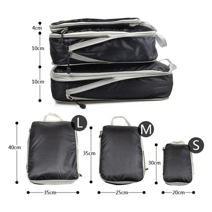 CompressCube - Sacs de rangement compressibles (3 pcs)