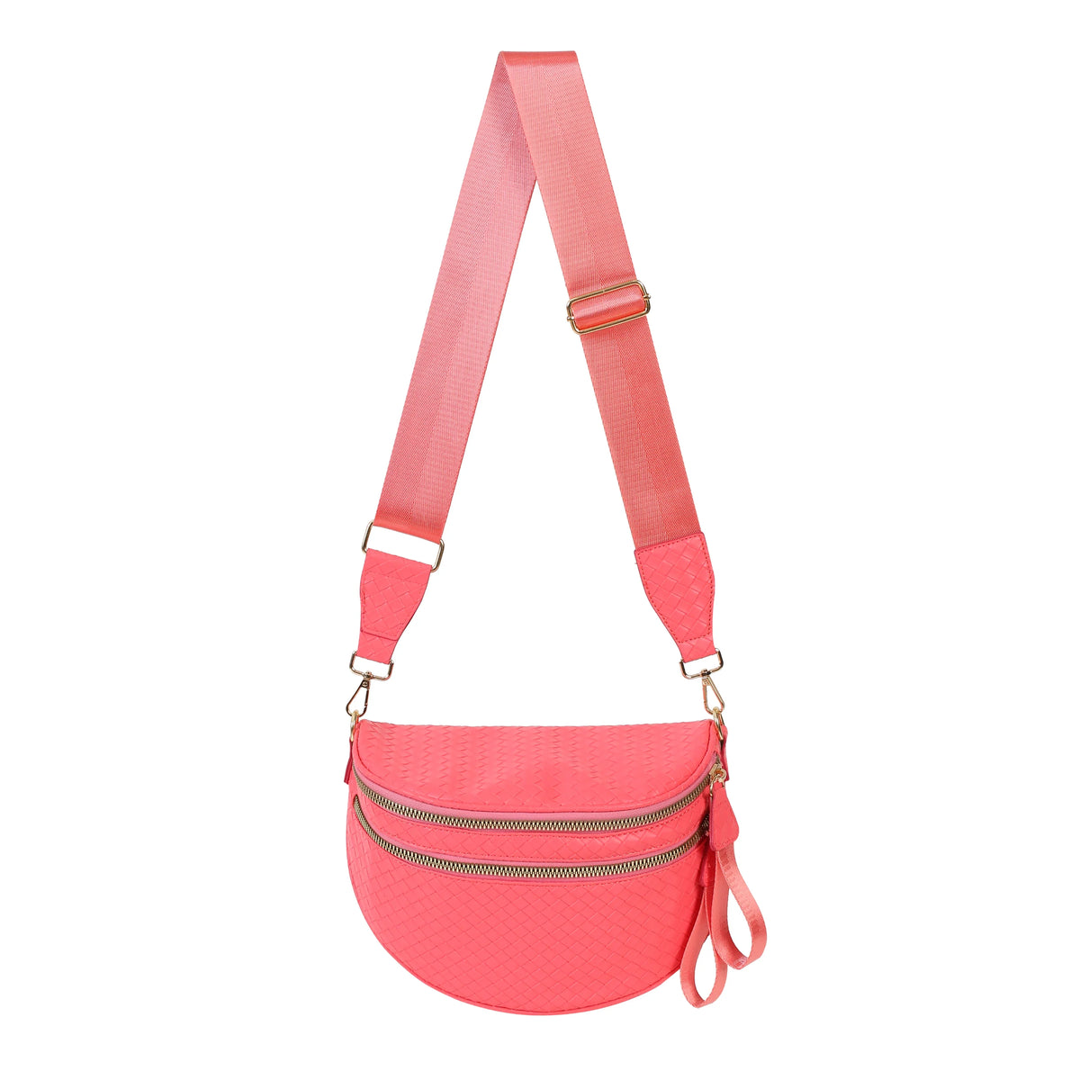 Le duo essentiels mains libres - Cuir tressé