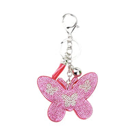 Papillon rose