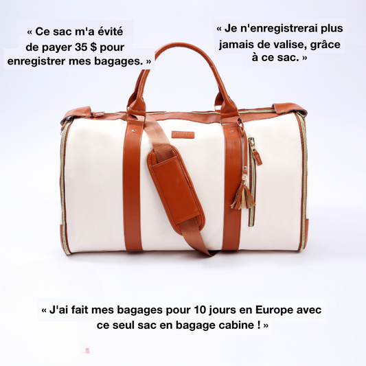 TravelSmart | Le sac de voyage porte-vêtements 3-en-1 révolutionnaire