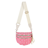 Amour damier rose