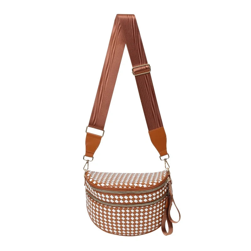 Le duo essentiels mains libres - Cuir tressé