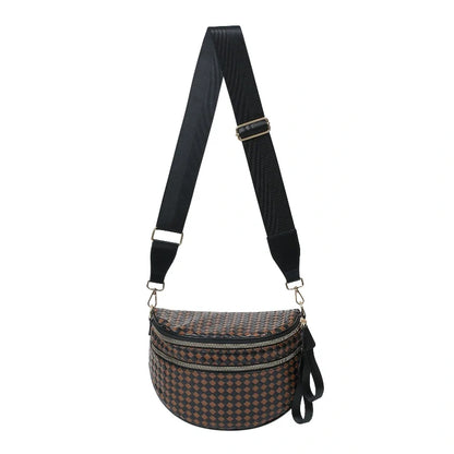 Le duo essentiels mains libres - Cuir tressé