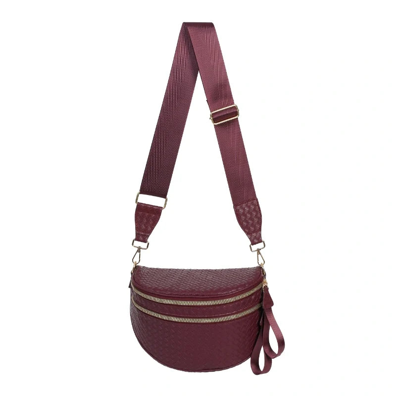 Le duo essentiels mains libres - Cuir tressé