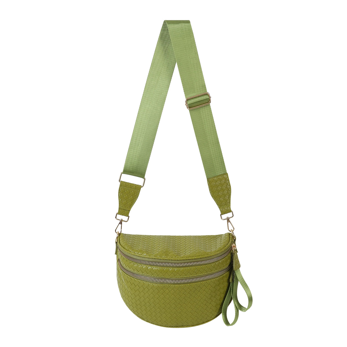 Le duo essentiels mains libres - Cuir tressé