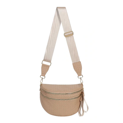 Le duo essentiels mains libres - Cuir tressé