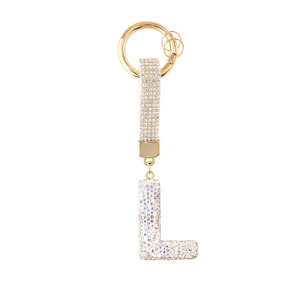 Initiale Sparkle – Bijou de sac (Argent)