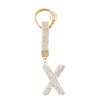 Initiale Sparkle – Bijou de sac (Argent)