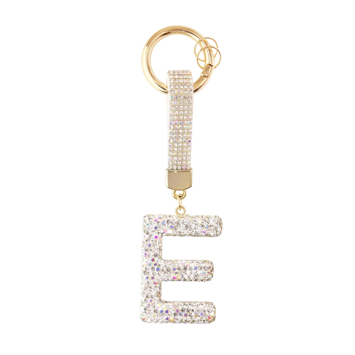 Initiale Sparkle – Bijou de sac (Argent)