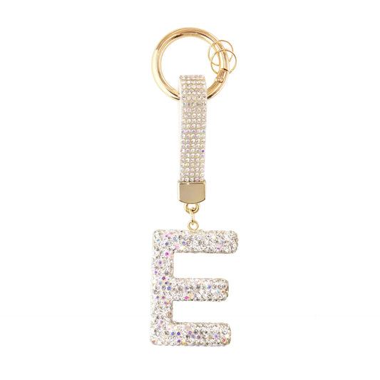 Initiale Sparkle – Bijou de sac (Argent)