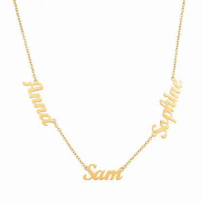 My World – Le collier à tous leurs prénoms