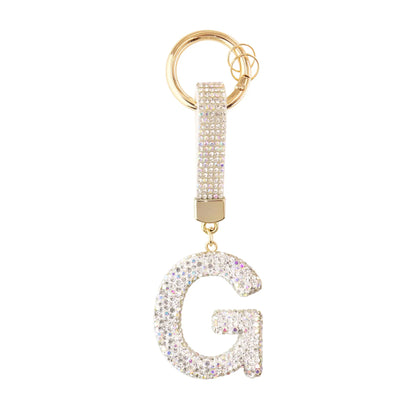 Initiale Sparkle – Bijou de sac (Argent)