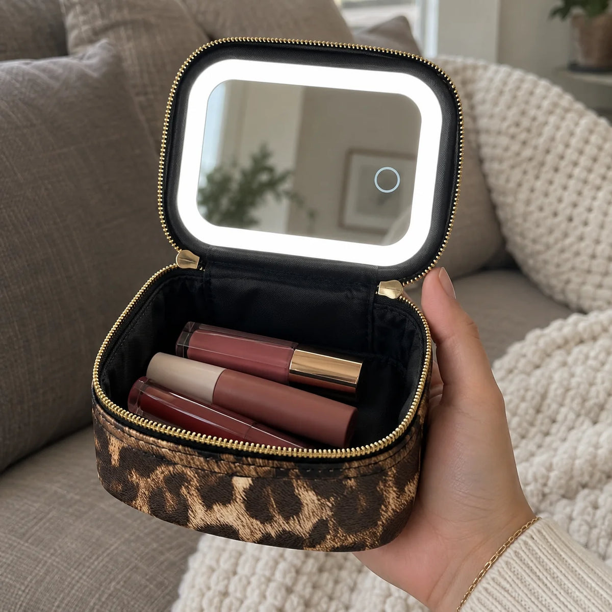 Glowy - La trousse à maquillage lumineuse