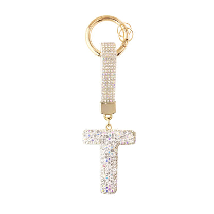 Initiale Sparkle – Bijou de sac (Argent)