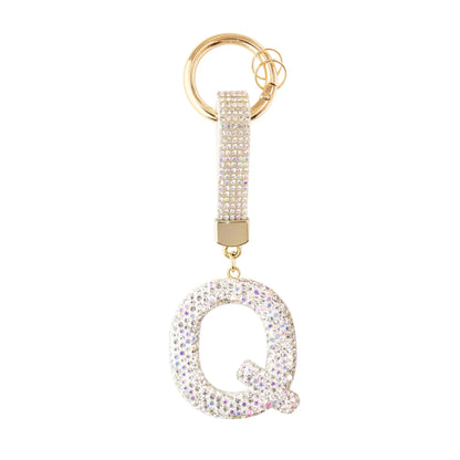 Initiale Sparkle – Bijou de sac (Argent)
