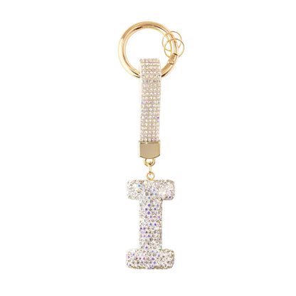 Initiale Sparkle – Bijou de sac (Argent)