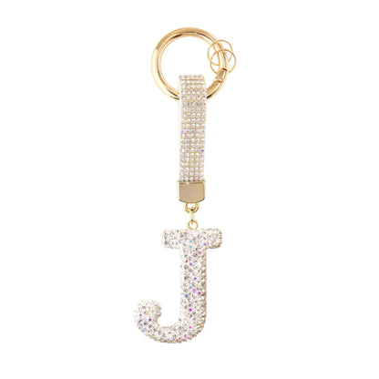 Initiale Sparkle – Bijou de sac (Argent)