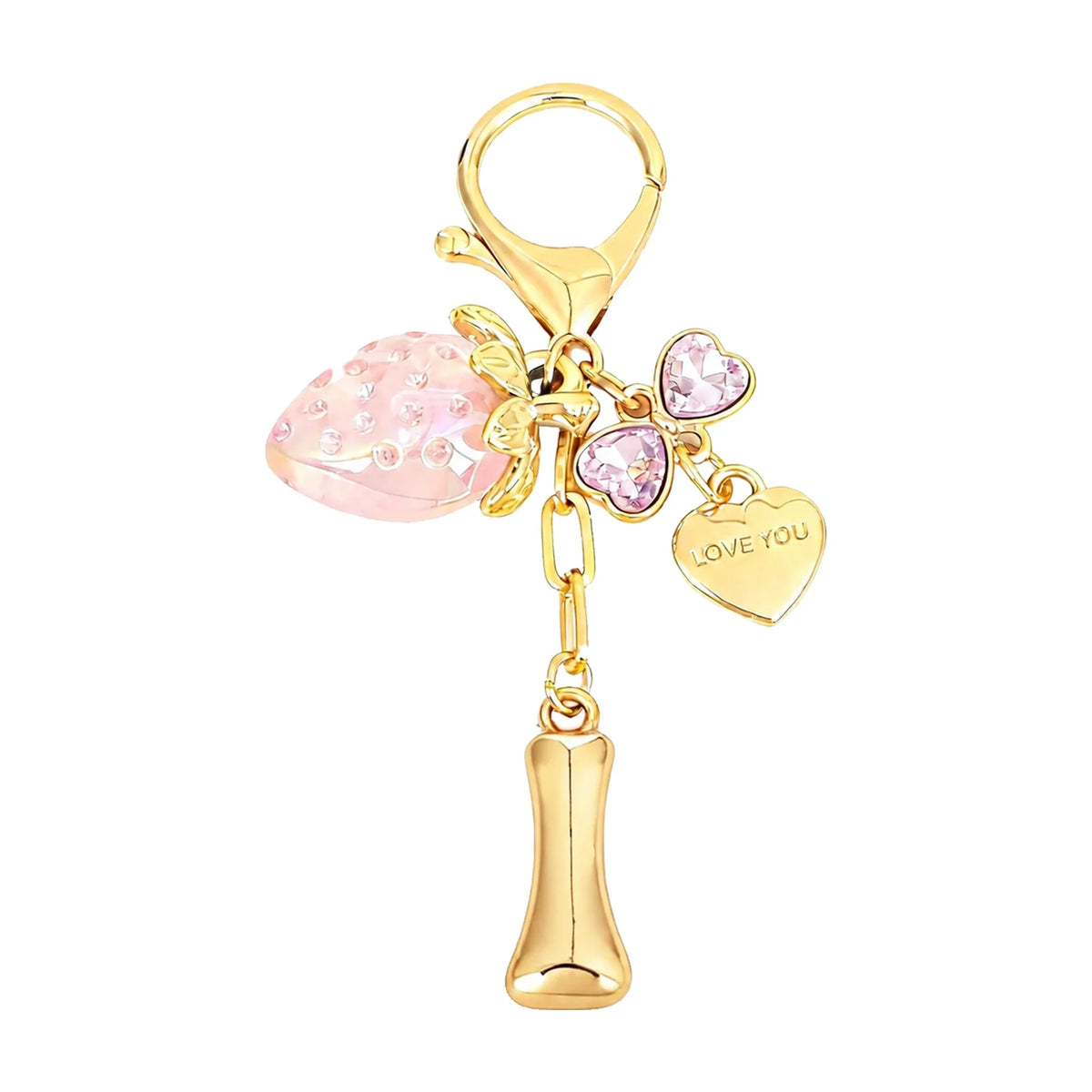 Berry – Bijou de sac initiale fraise (Rose)