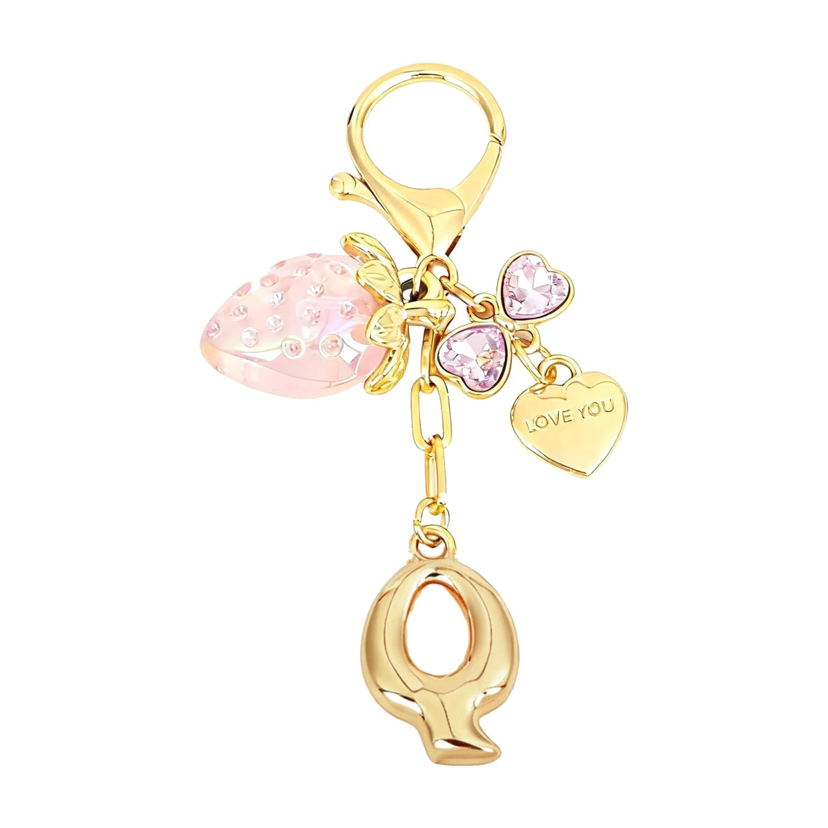 Berry – Bijou de sac initiale fraise (Rose)