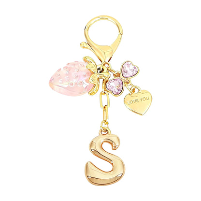 Berry – Bijou de sac initiale fraise (Rose)