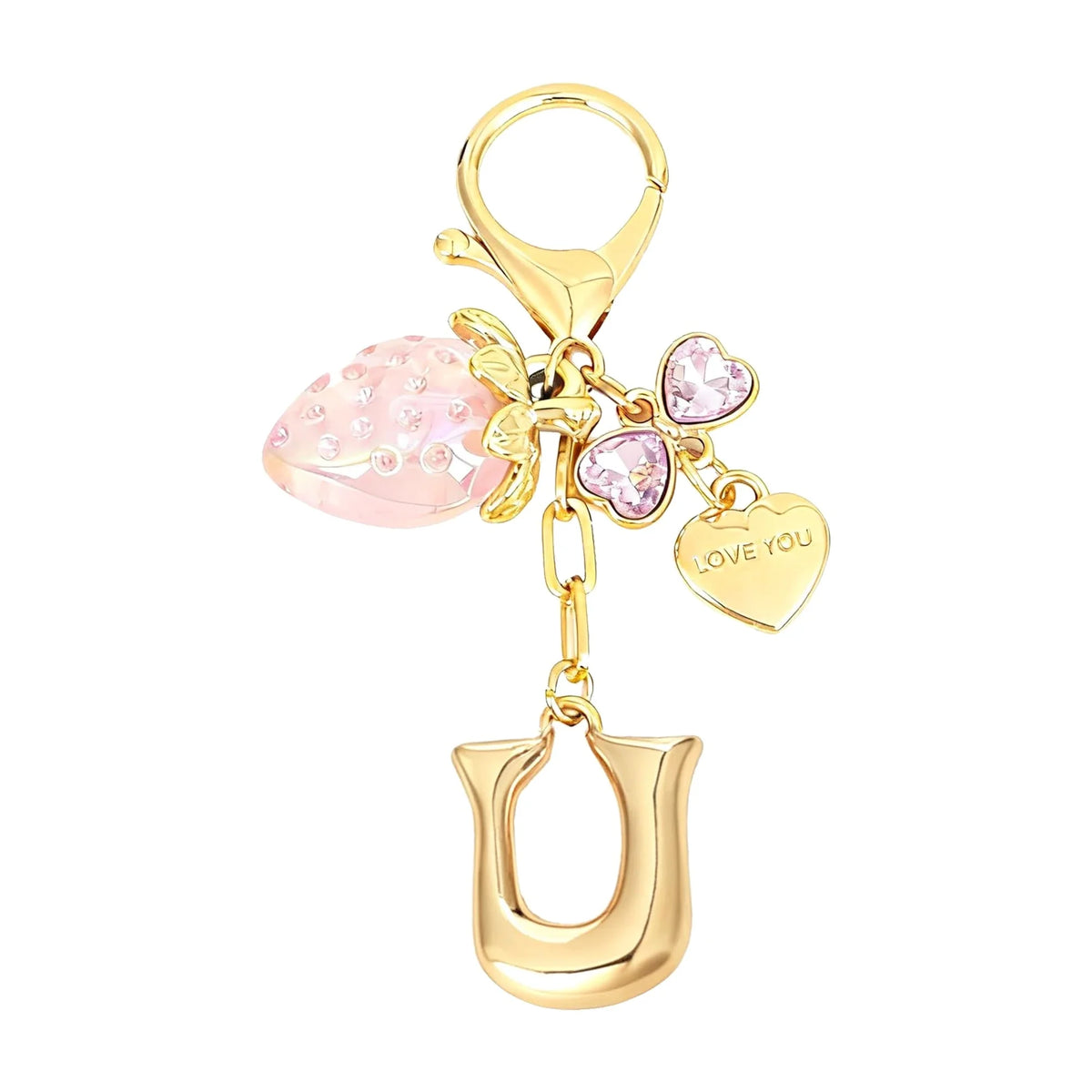 Berry – Bijou de sac initiale fraise (Rose)
