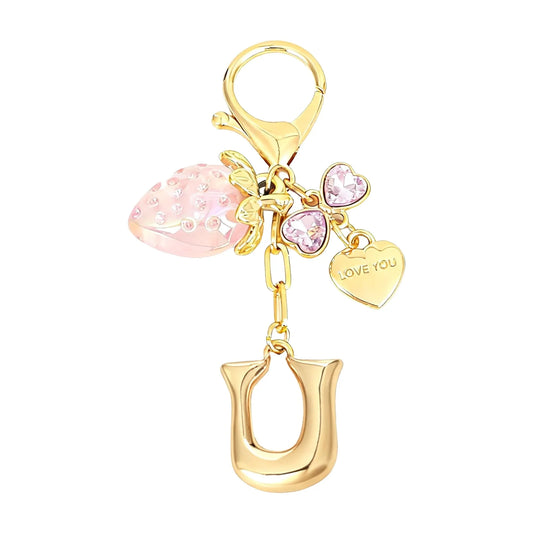 Berry – Bijou de sac initiale fraise (Rose)