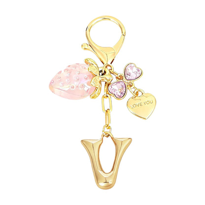 Berry – Bijou de sac initiale fraise (Rose)