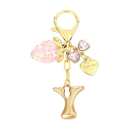 Berry – Bijou de sac initiale fraise (Rose)