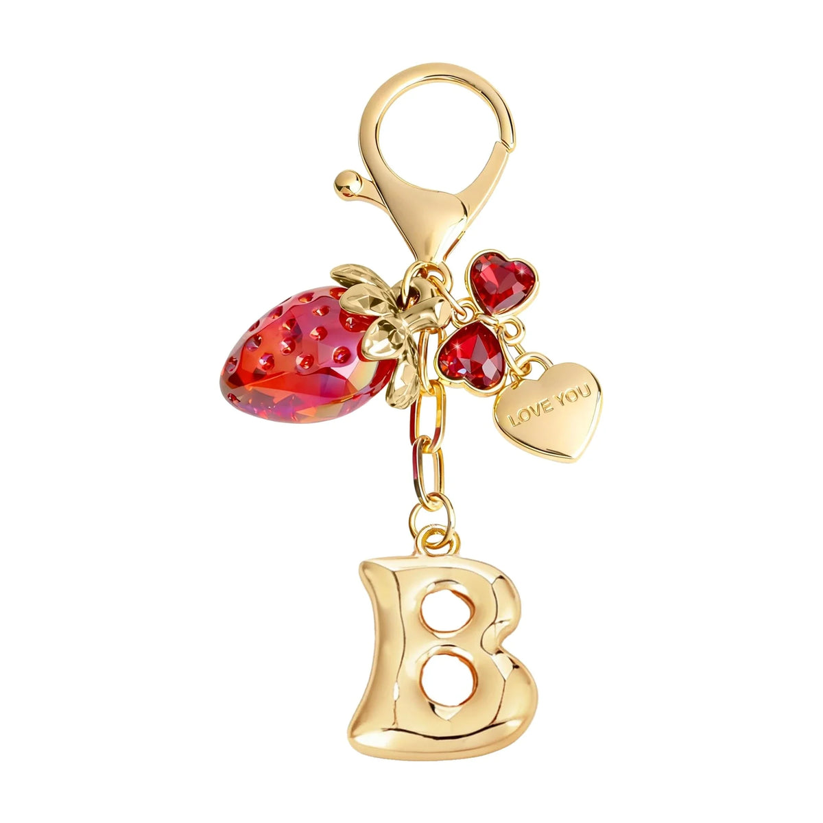 Berry – Bijou de sac initiale fraise (Rouge)