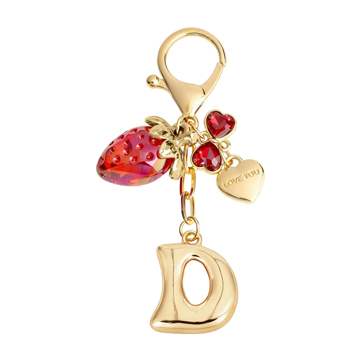 Berry – Bijou de sac initiale fraise (Rouge)