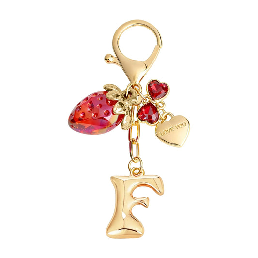 Berry – Bijou de sac initiale fraise (Rouge)