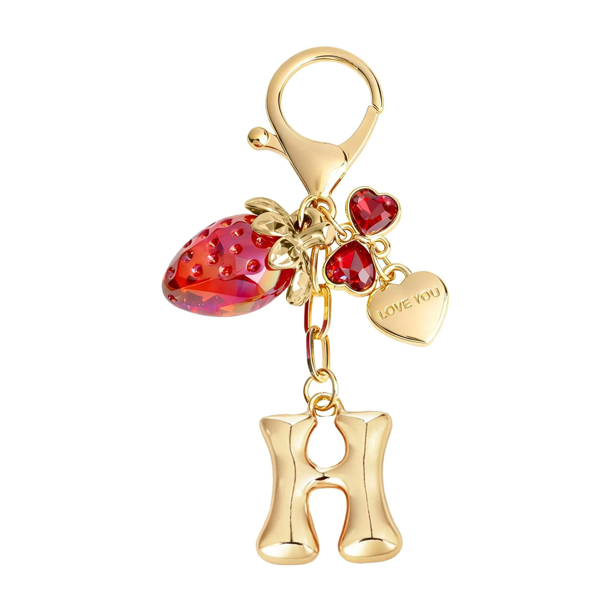 Berry – Bijou de sac initiale fraise (Rouge)