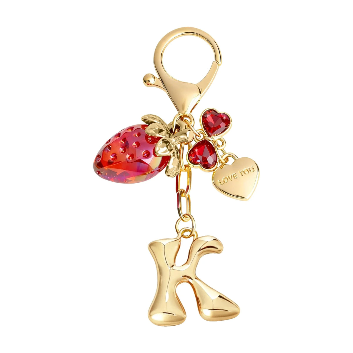 Berry – Bijou de sac initiale fraise (Rouge)