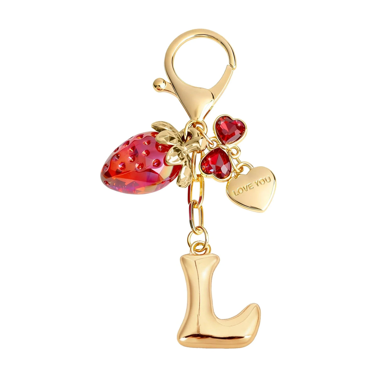 Berry – Bijou de sac initiale fraise (Rouge)