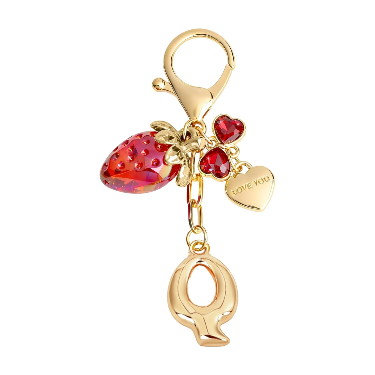 Berry – Bijou de sac initiale fraise (Rouge)