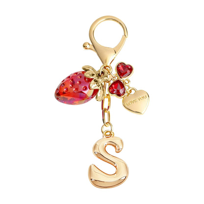 Berry – Bijou de sac initiale fraise (Rouge)